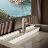 Смеситель для раковины Рим (Rim) VBF-2RM1CH однорычажный, хром